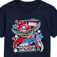 thumbnail image 3 of Marvel Captain America: Brave New World - Sticker Style - Men's Short Sleeve Graphic T-Shirt, 3 of 5