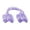 Purple, variant on Wheel Roller Massager Plastic Body Care Promote Blood Circulation Massage Tool for Neck Waist Leg