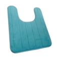 thumbnail image 3 of Mashaouyo Clearance U Type Memory Cotton Toilet Mat Carpet Anti Slip Elastic Bathroom Mat, 3 of 3