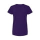 thumbnail image 2 of Playera Slim Fit Unisex Cuello Redondo Manga Corta Strech Color Morado Talla Grande Marca Emil SaEs, 2 of 4