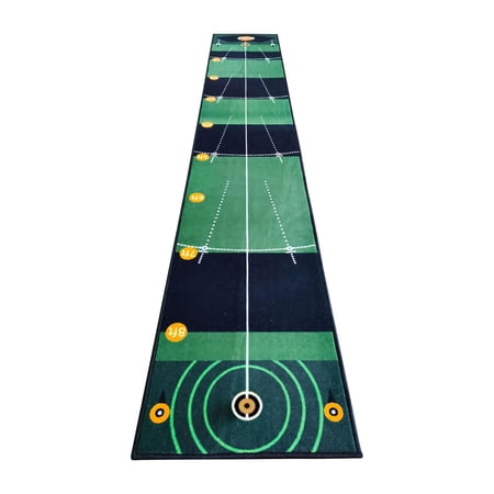 harayaa Golf Putting Mat Putting Aids Golf Hitting Pad Batting Pad Durable Golf Training