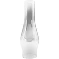 thumbnail image 3 of Clear Glass Lamp Chimney, Replacement Hurricane Globe Measures 2 5/8 Inch Diameter Base x 10 Inches High for Oil or Kerosene Lanterns, 3 of 4
