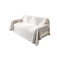 thumbnail image 3 of Bohemian Sofa Cover for 3 Cushion Couch, Non Slip Chenille Furniture Protector with Fringe, Pet Friendly Washable Throw for Living Room, Gray 51x94 Inch, 3 of 8