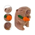 thumbnail image 1 of Peluche Figura Capibara Cariñoso con Zanahoria 30 cm Capibara, 1 of 1