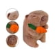 thumbnail image 1 of Peluche Figura Capibara Cariñoso con Zanahoria 30 cm Capibara, 1 of 1