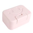 thumbnail image 1 of Caja de jabón de viaje rosa, paquete de 2 jaboneras de plástico con tapa, caja de almacenamiento de jabón fácil de limpiar para baño, ducha E, 1 of 4