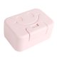 thumbnail image 1 of Caja de jabón de viaje rosa, paquete de 2 jaboneras de plástico con tapa, caja de almacenamiento de jabón fácil de limpiar para baño, ducha E, 1 of 4