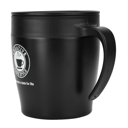 

Portable Vacuum Thermal Insulation Water Cup Coffee Mug Office For Travel