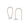 thumbnail image 4 of 100 Piezas de Alambre de Pendiente de Riñón Earwire Ganchos de Oreja DIY Cobre retro Sunnimix Pendientes Hallazgos, 4 of 8