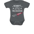 thumbnail image 1 of Tstars Boys Unisex 4th of July Shirts for Baby Boy Mommys Little Firecracker Infant Outfit Funny Independence Day Patriotic USA Gifts Fourth of July Humor Baby Bodysuit, 1 of 6