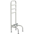 thumbnail image 1 of Drive Medical 15065R-1 Adjustable Height Steel Tube Home Bed Side Helper, White, 1 of 3
