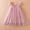 Pink, variant on Kayannuo Easter Dresses for Girls Summer New Girls Short-sleeved Dress Gauze Gauze Gauze SkirtI2 100% cotton Pink 120