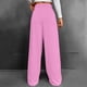 thumbnail image 4 of WILLBEST Pantalones Casuales de Mujer de Cintura Alta, Versátiles, Cómodos y de Pierna Ancha para Otoño E Invierno. Grande, 4 of 8