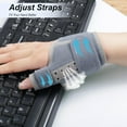 thumbnail image 4 of Grey Thumb Spica Splint Brace Right Left Hand for Men Women,Adjustable Wrist Thumb Brace with 2 Removable Metal Splints for Arthritis Pain Relief,Thumb Stabilizer Support for Sprains,Tendonitis, 4 of 8