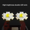 thumbnail image 2 of Linterna LED Luz de camping de alto brillo para senderismo Búsqueda de espeleología, 2 of 4
