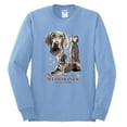 thumbnail image 2 of If It's Not a Weimaraner It's Just a Dog Gift | Mens Dog Lover Long Sleeve T-Shirt, Light Blue, Large, 2 of 3
