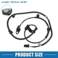 thumbnail image 4 of Front Right ABS Wheel Speed Sensor No.956712W000 with Wire ABS Sensor for Hyundai Santa Fe 2013-2019, 4 of 7