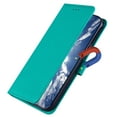 thumbnail image 4 of for Samsung Galaxy A03 Core 6.5 Inch Case Wallet, with Card Holder, Luxury PU Leather, Wristband Lanyard Magnetic Case Cover for Women and Men for Galaxy A03 Core Flip Folio Credit Cover - Green, 4 of 6