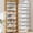 White, variant on Pantry Door Organizers and Storage, 8-Tier Large Metal Heavy-Duty Frame Over the Door Spice Rack, 2 in 1 Wall-Mounted or Hanging shelf for Kitchen, Bathroom, Laundry Room, Bedroom, Closet &Nursery