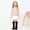 Black, variant on RTKFRFLM Girls High Top Princess Boots Fashionable Star Decor Boots with Belt Buckle White 5-5.5 Years