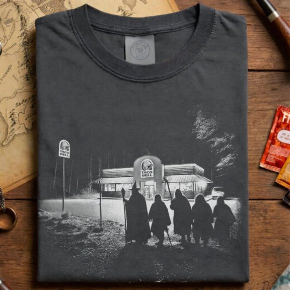 Fantasy Meme T-Shirt | Late Night Fast Food Run