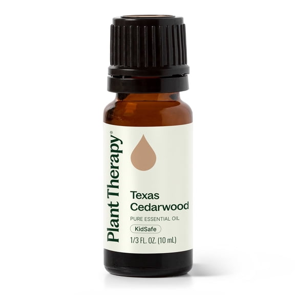 Plant Therapy Cedarwood Texas Essential Oil 10 mL (1/3 oz) 100% Pure, Undiluted, Natural Aromatherapy