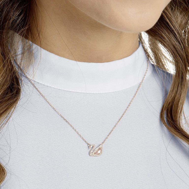 スワロフスキー スワン DAZZLING SWAN ネックレス 5600481 Swarovski Dazzling Swan Necklace - Walmart.com