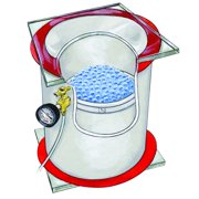 Vacuum Chamber with Pump