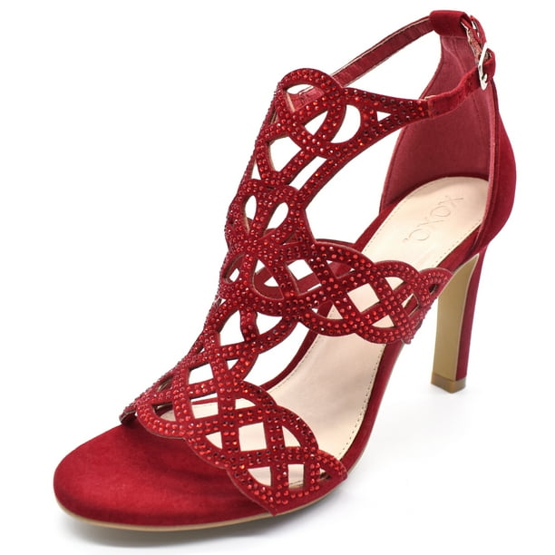 Zapatilla de fiesta tacon para dama XOXO XOXOSANDALIAD1003RO26