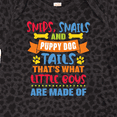 thumbnail image 4 of Inktastic Snips Snails and Puppy Dog Tails That's What Little Boys Boys Baby Bodysuit, 4 of 5