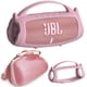 thumbnail image 1 of Accesory JCHPINE Funda de silicona y funda rígida de viaje para altavoz Bluetooth portátil JBL Charge 4/Charge 5 (rosa), 1 of 8