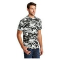 thumbnail image 4 of Port & Company Men's 5.4-oz 100% Cotton Camo Tee Shirt Winter Camo 4X-Large, 4 of 6