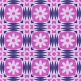 thumbnail image 1 of Ahgly Tapis d'Intérieur Lavable en Machine Carré Transitionnel Violet Orchidée Foncé, 8 Pieds Carré, 1 of 7