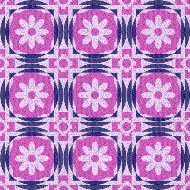 Ahgly Tapis d'Intérieur Lavable en Machine Carré Transitionnel Orchidée Foncée Violet, 4 Pieds Carré