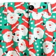 thumbnail image 4 of Hfolob Pants For Men Mens Fashion Casual Christmas Printed Button Zipper Suit Pants Outdoor Pants, 4 of 7