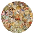 thumbnail image 1 of Paquete de pegatinas con figuras literarias y artísticas de anime, 54 piezas, 1 of 5