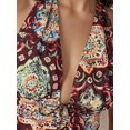 thumbnail image 4 of Ethnic Print Cropped Tank Top, 4 of 8