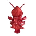 thumbnail image 4 of Pet Halloween Crayfish Costume 1-Pack Funny Lobster Outfit for Cats Small Dogs Red Party Wear for Holiday Cosplay Event,L, 4 of 6