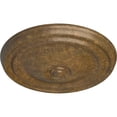 thumbnail image 3 of Ekena Millwork 12"OD x 1 3/4"P Reece Ceiling Medallion (Fits Canopies up to 2 3/8"), Hand-Painted Rubbed Bronze, 3 of 6