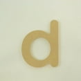 thumbnail image 3 of Package of 1, 8 Inch X 3/4" Thickness MDF Letter d in The Gotham Rounded Font, Thick, Lower Case for Art & Craft Project, Made in USA, 3 of 4
