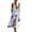 A-Blue192, variant on Wxolcjlv Women's Embroidery Maxi Dress Button Front V Neck Flowy Outdoor Travel Sundress