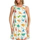thumbnail image 1 of Fotbe Dinosaur Vestido de Verano sin Mangas para Mujer – Vestido Midi Línea A, Estilo Camiseta Floral, Vestido Playero Casual y Fluido, 1 of 7