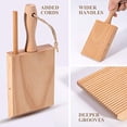 thumbnail image 2 of Meetco Gnocchi Board, 3 in 1 Natural Wooden Gnocchi Paddle Pasta Making Tools, 8 inches, 2 of 11