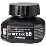 Kuretake Zig Cartoonist Ink, 60ml, Black Ink
