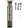 thumbnail image 4 of Cordless Hair Clippers and Beard Trimmer for Men with LCD Display, Electric Shaver, Bronze Gold, 4 of 4