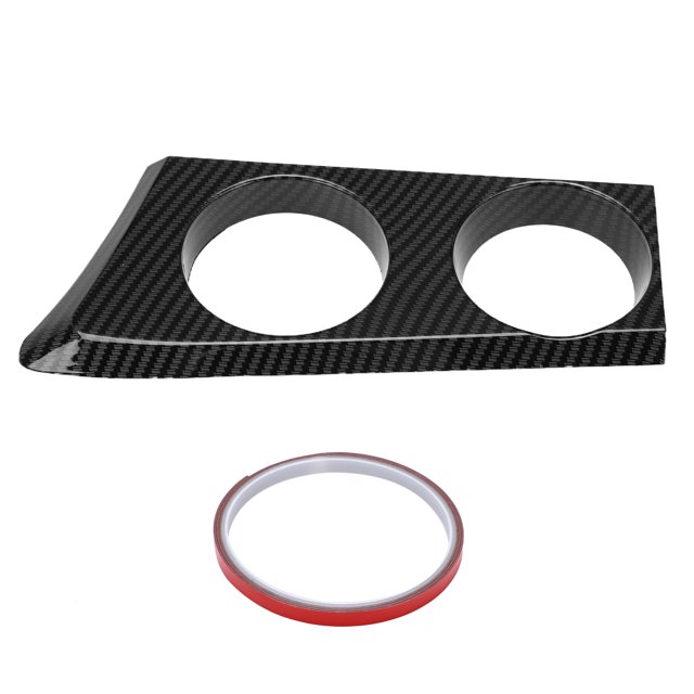 Soporte para portavasos de consola central Reemplazo del lado izquierdo del conductor para E81 E82 E87 E88 1 Serie 120i 2004-2011 Estilo de fibra de carbono