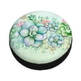 thumbnail image 3 of Gaeub Succulent 14-17in Tire Cover, Spare Tire Cover, for Camper Caravan, Trailer, Car, Truck, SUV, Jeep - 15 inch, 3 of 9