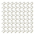 thumbnail image 5 of HAMPPLIES Window Curtain Hooks Golden Stainless Steel 400Pcs 1.3x0.8in, 5 of 5