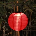 thumbnail image 3 of Lámpara Farol Solar LED 20 Cm IP55 para Fiestas Al Aire Libre (rojo), 3 of 9