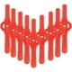 thumbnail image 5 of 36 Pcs Plastic String Trimmer Head Blades Cutter Blades Weed Wacker Head Blades Replacement for Cordless Grass Trimmer, Red-2020, 5 of 5